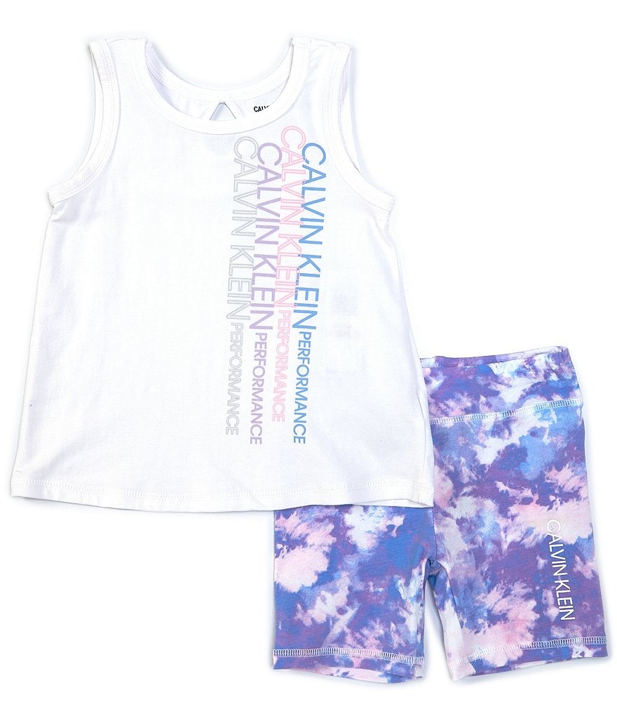 Nike Little Girls 2T-6X Swoosh Tempo Shorts