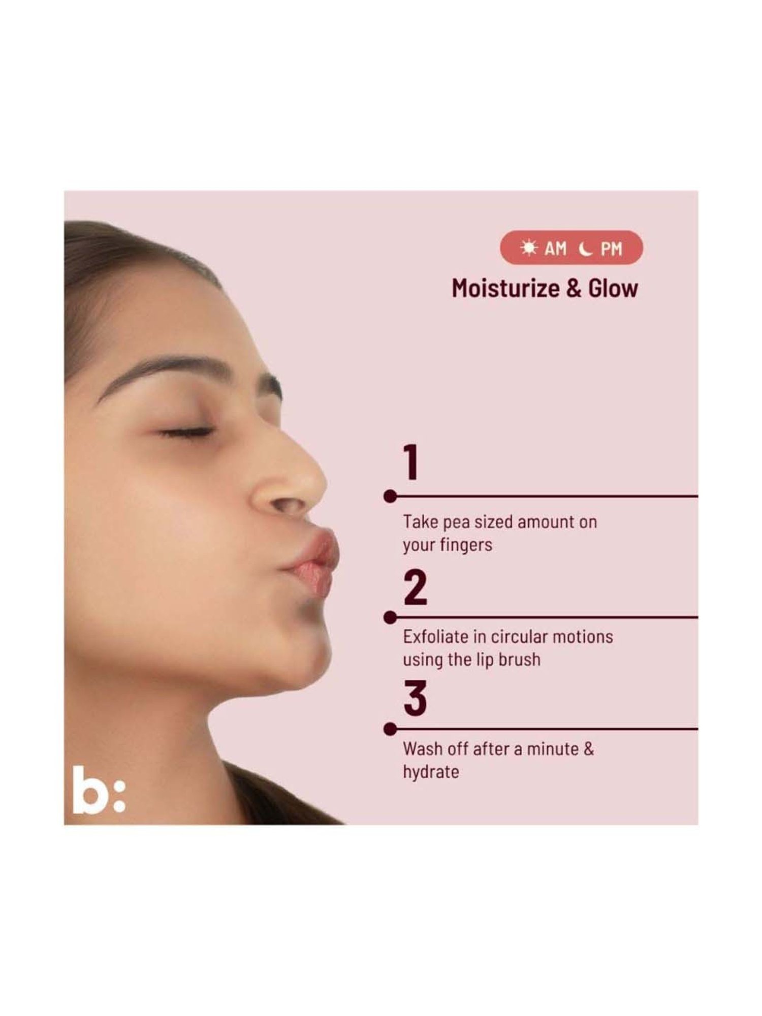 ENN Sugar Rush Nourishing Lip Scrub with Pomegranate & Vitamin E - 6 gm