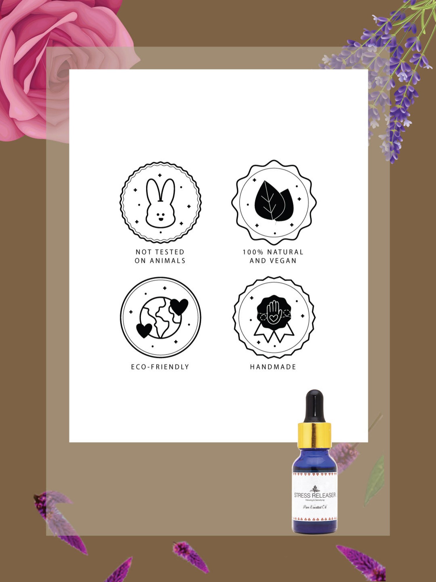 Holistic Healings By Shaveta Stress Releaser Essential Oil - 15 ml