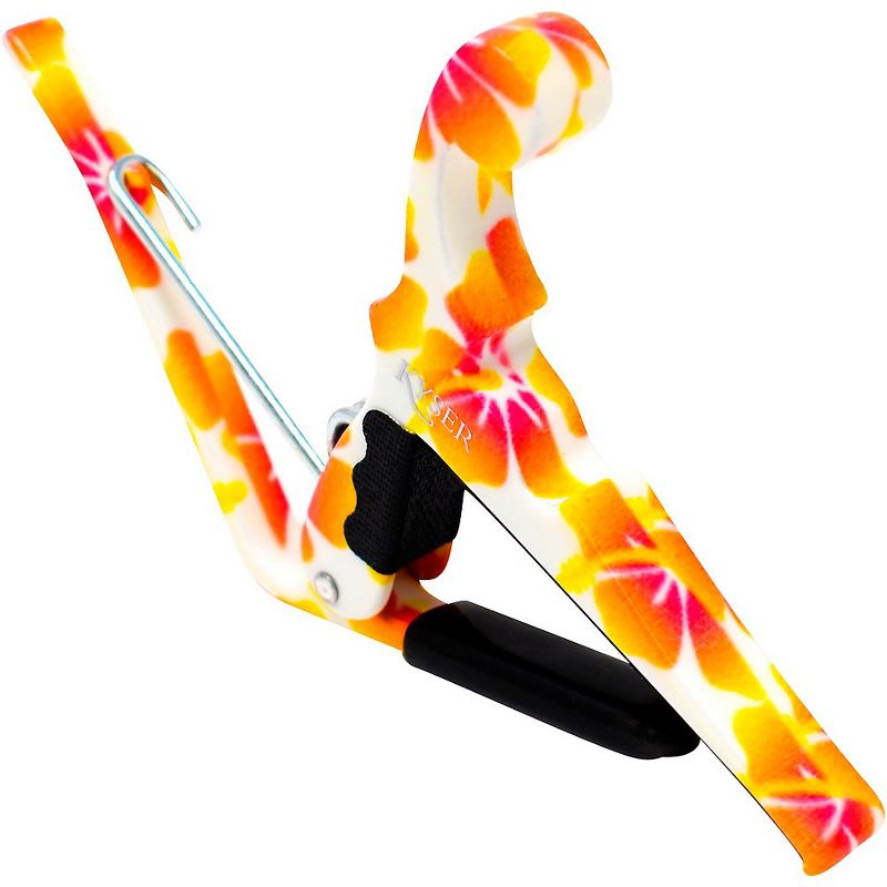 Kyser Quick-Change Ukulele Capo - Pastel Hibiscus