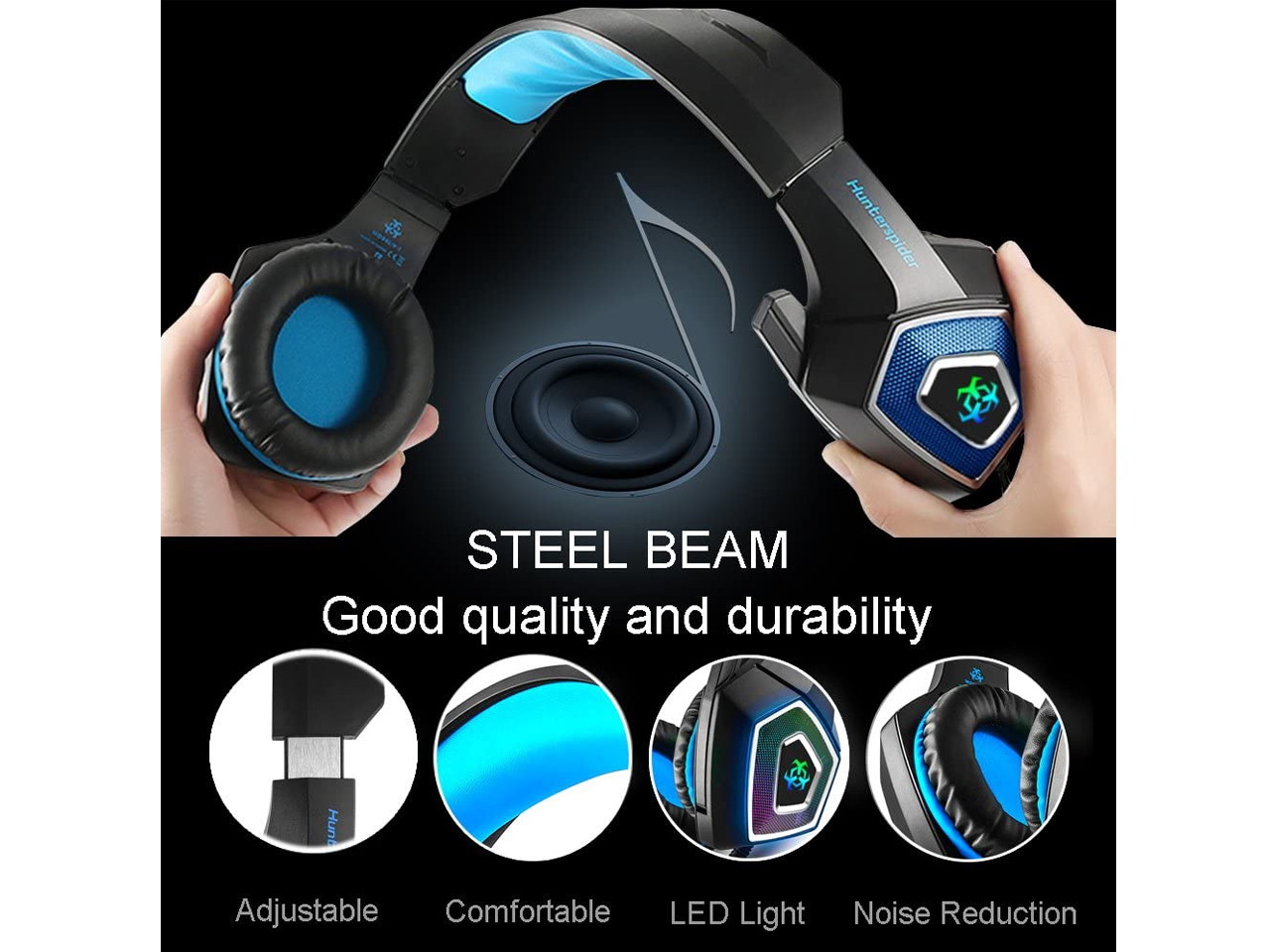 HyperX Cloud Stinger Head-mounted Gaming Headset with Noise Reduction Microphone for PC Game Console Cellphone Pink