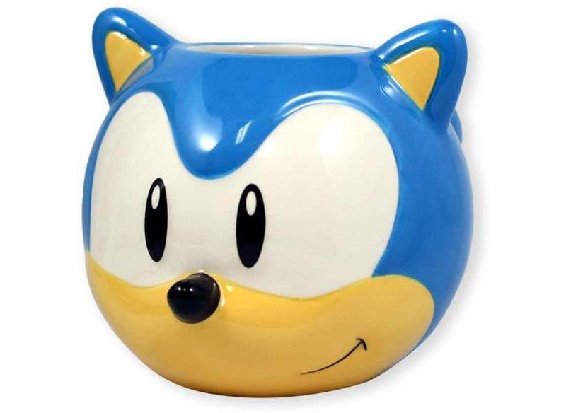 Just Funky Sonic the Hedgehog 26oz Molded Ceramic Coffee Mug