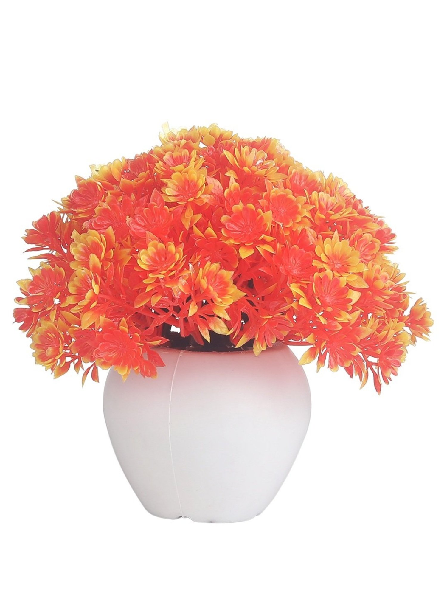 Foliyaj Multicolor Plastic Artificial Mini Bush
