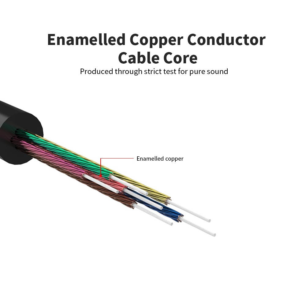 VENTION 3.5mm Audio Extension Cable 3.5 Jack AUX Female to Dual Male Earphone for Phone Headphone Speaker Tablet PC 0.3m Black