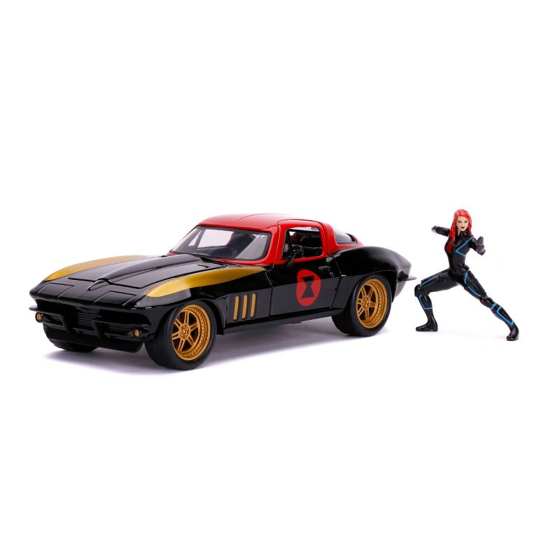 Hollywood Rides Marvel - 1966 Chevy Corvette - 1:24 Scale