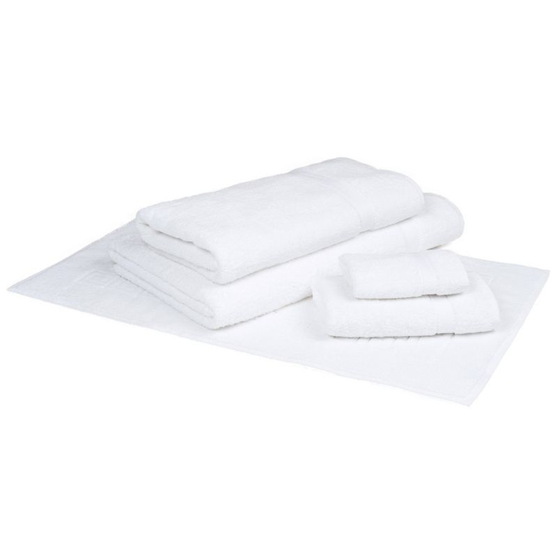 Terry Towel Combination 5pc Set White - Linum Home Textiles