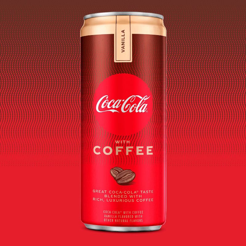 Coke with Coffee Vanilla- 12 fl oz Can