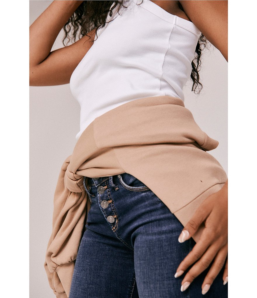 Silver Jeans Co. Suki Mid Rise Slim Bootcut Jeans