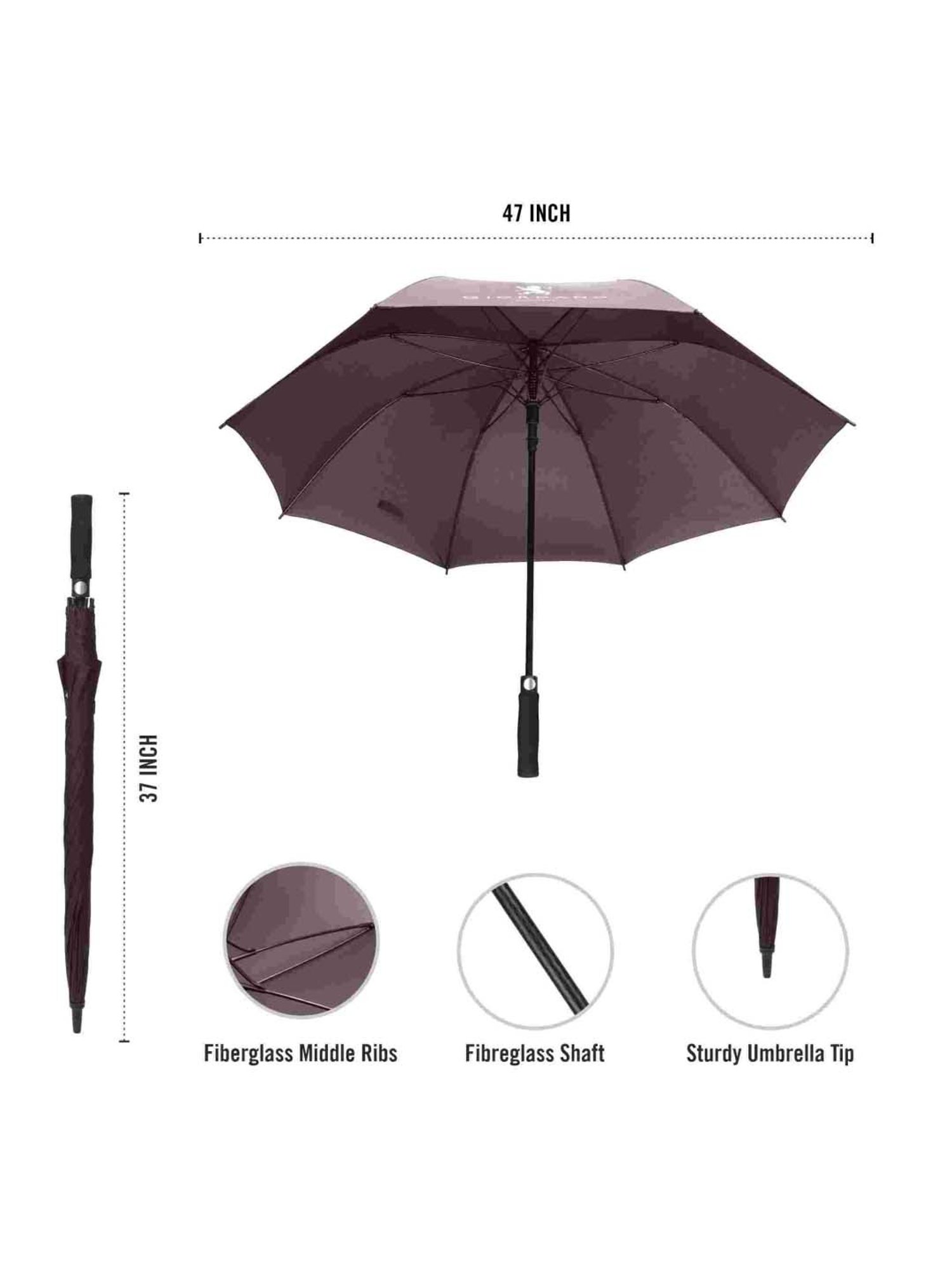 Giordano Grey Logo Umbrella
