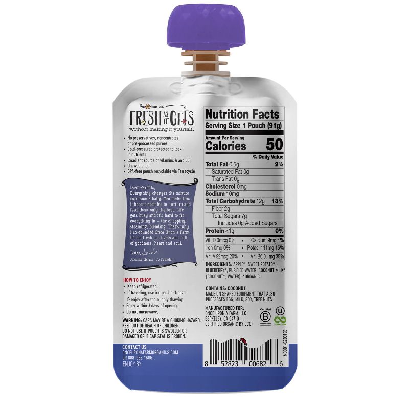 Beech-Nut Fruit & Veggie Bars Apple & Spinach - 5ct