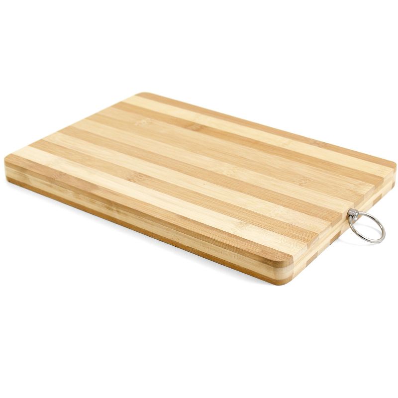 Picnic at Ascot Bamboo Butcher Block  13" x 13"