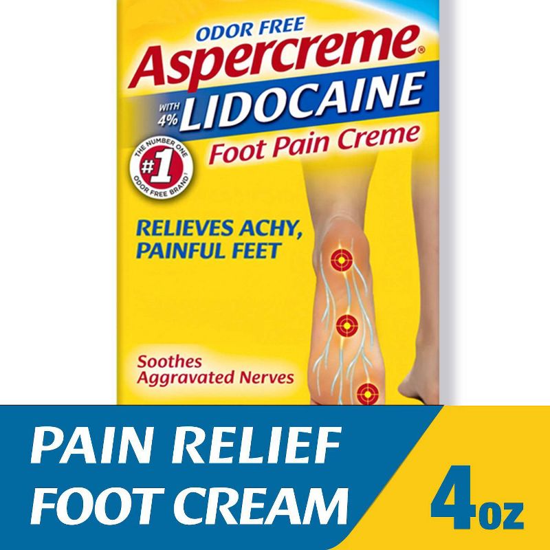 Aspercreme Lidocaine Foot Pain Lotion - 4oz