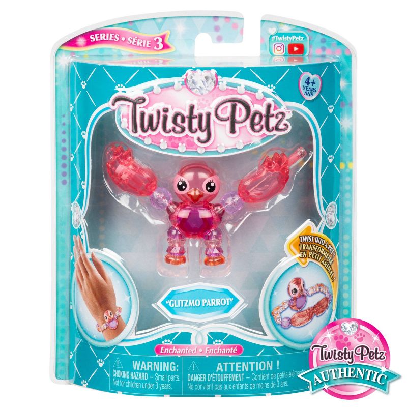 Twisty Petz Single Pack - Glitzmo Parrot