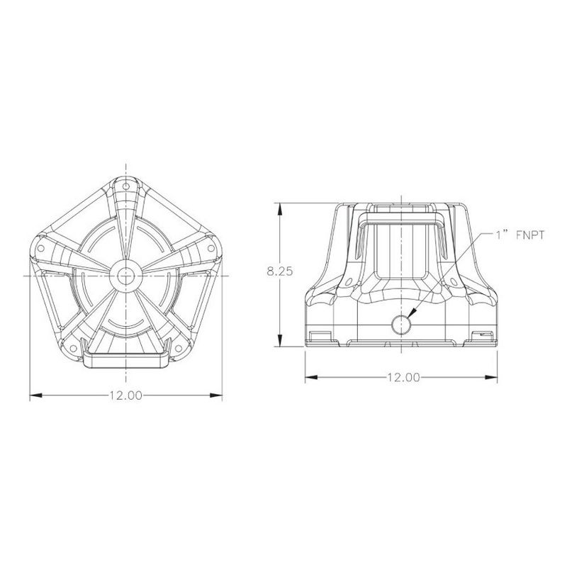 Little Giant Pumps APCP-1700 Automatic 1700 GPH Swimming Pool Cover Water Pump