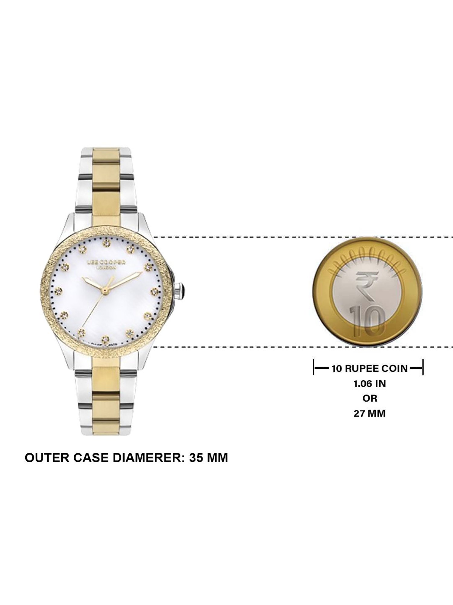 Lee Cooper LC07840.220 Analog Watch for Women