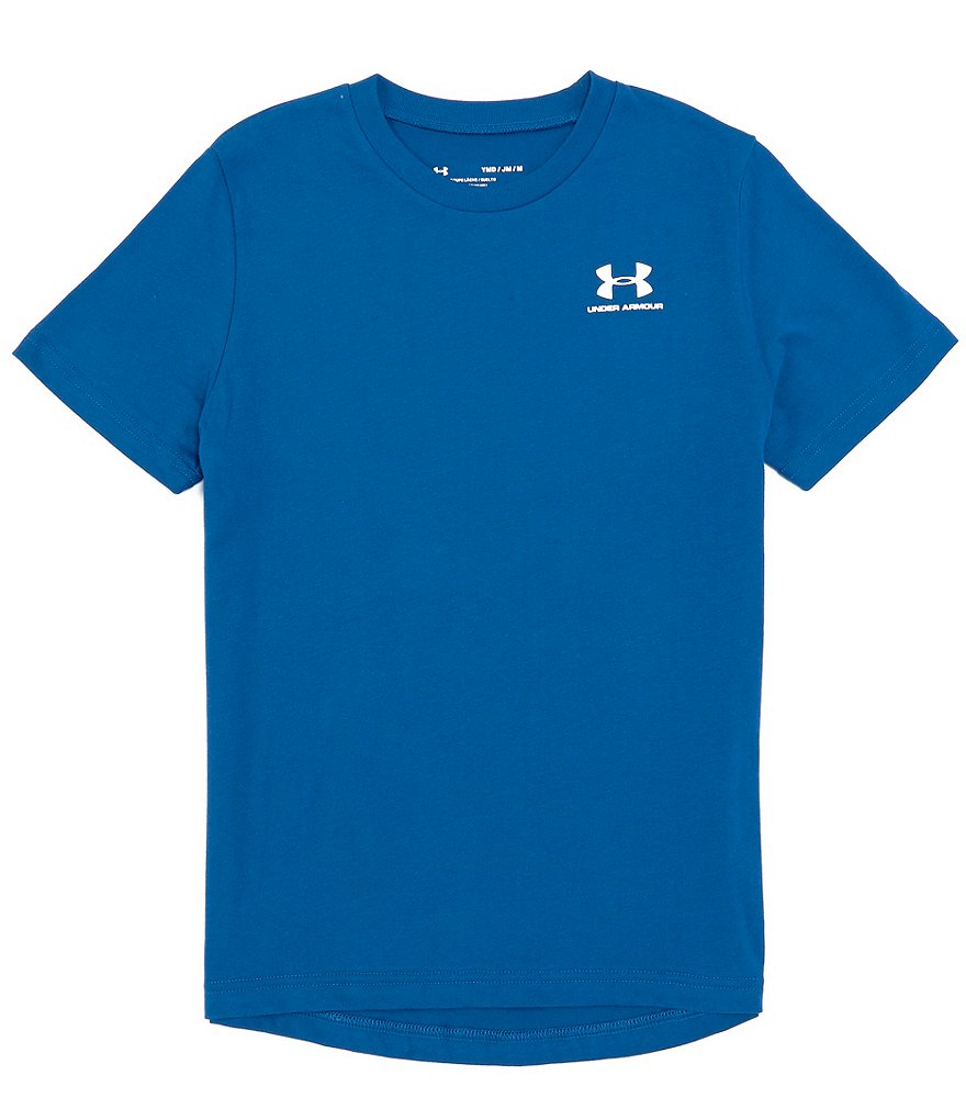 Under Armour Big Boys 8-20 Short Sleeve Sportstyle Left Chest Tee