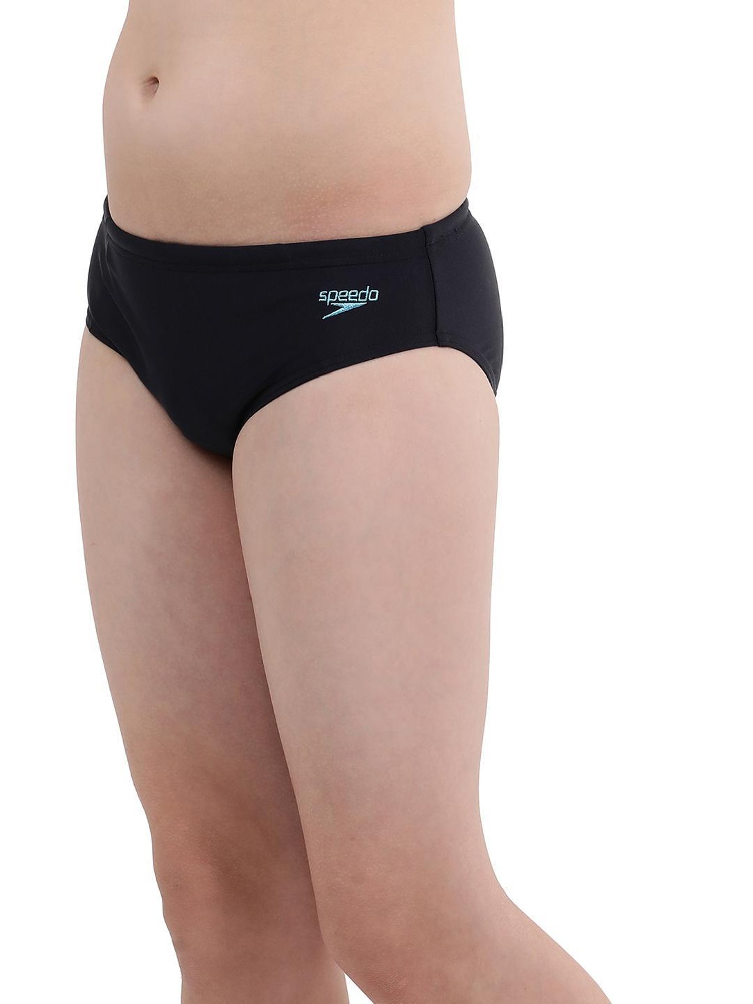 Speedo Kids Navy Solid Brief