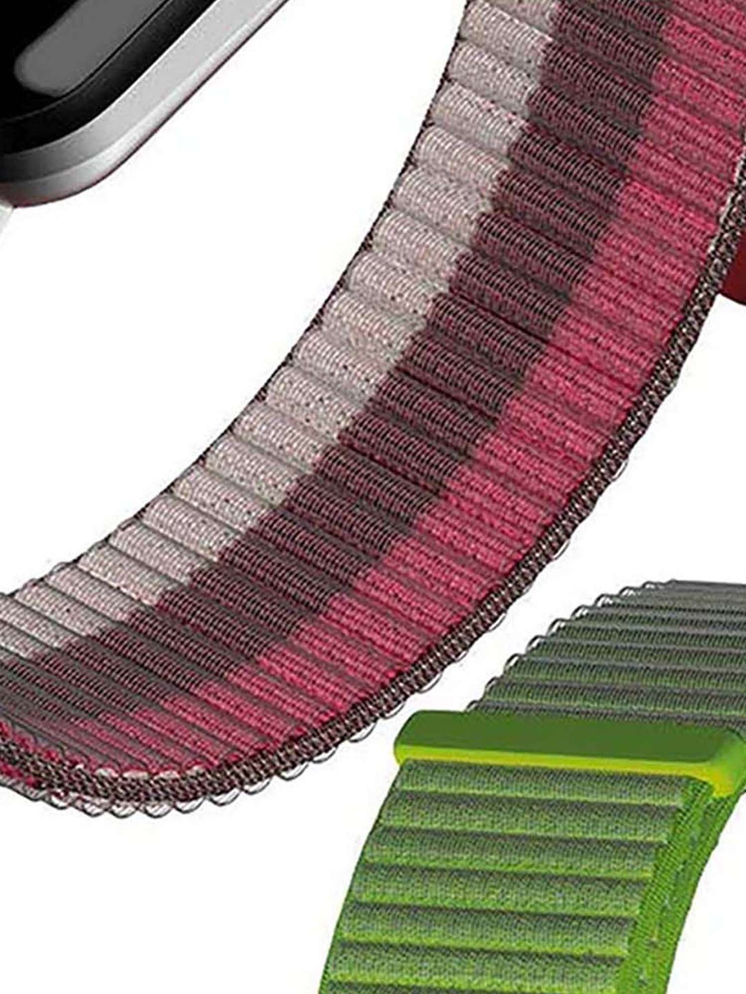 Noise 22 mm Classic Nylon Smartwatch Strap (Light Berry)