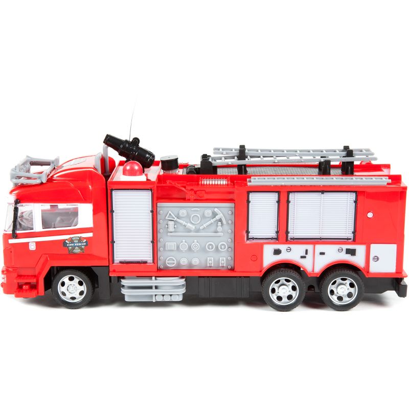 Fire Rescue Water Cannon Remote Control RC Fire Truck