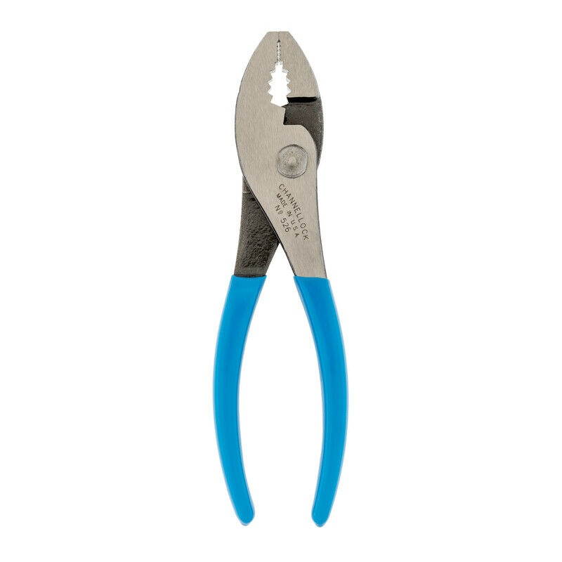 Channellock  6-1/2 in. Carbon Steel  Slip Joint Pliers