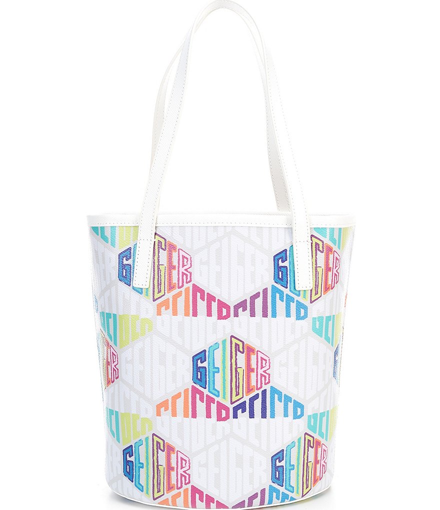 Kurt Geiger London Kensington Llama Straw Basket Bag