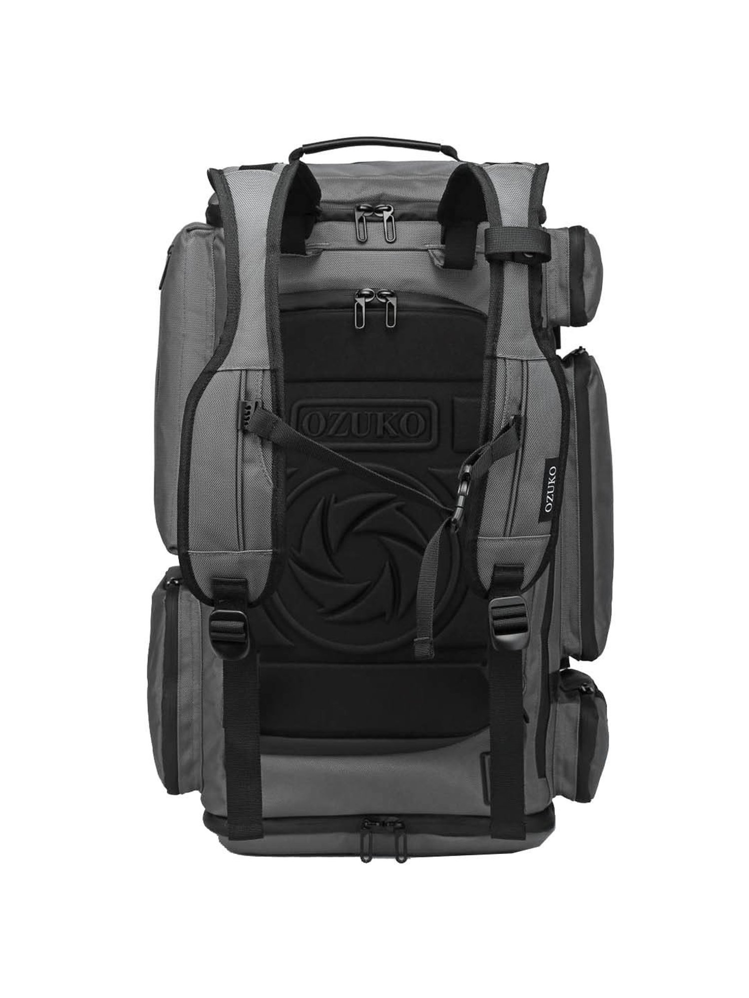 OZUKO 52 Ltrs Grey Medium Convertible Backpack