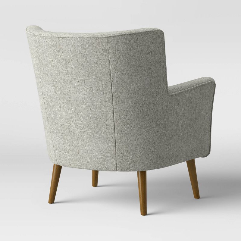 Englund Chair and Ottoman Gray - Project 62™