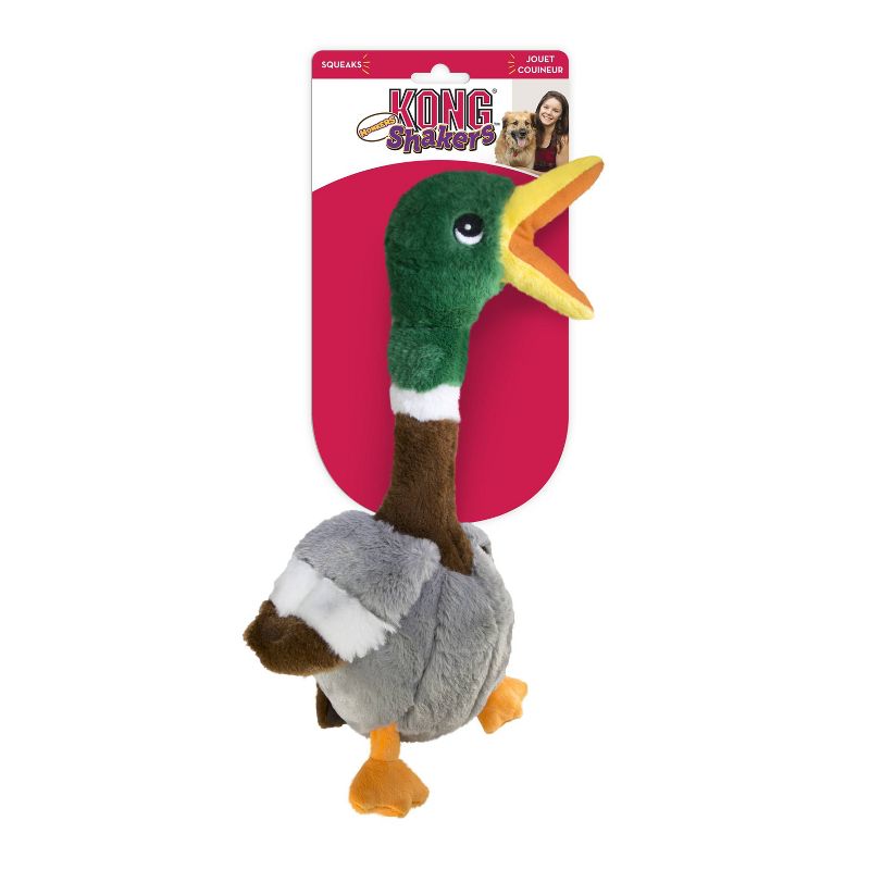 KONG Shakers Honkers Duck Dog Toy - S