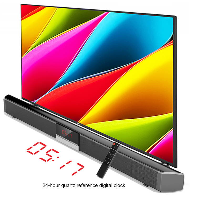 Bluetooth Sound Bar TV Speaker TV Sound Bar Wired and Wireless Bluetooth Home Surround SoundBar for PC Theater TV Speaker Built-in Subwoofers Hifi Stereo Column Surround Soundbar with Remote