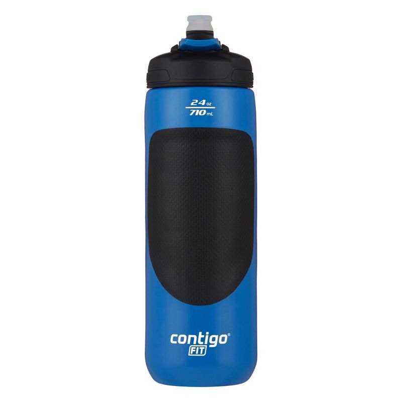 Contigo Fit Autospout Squeeze Plastic Water Bottle 24oz Amp