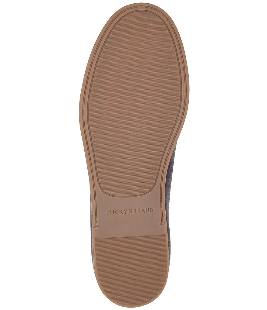 Trotters Harlow Lizard Patent Suede Leather Slip-Ons