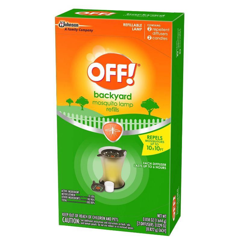 OFF! 2pk Mosquito Lamp Refill
