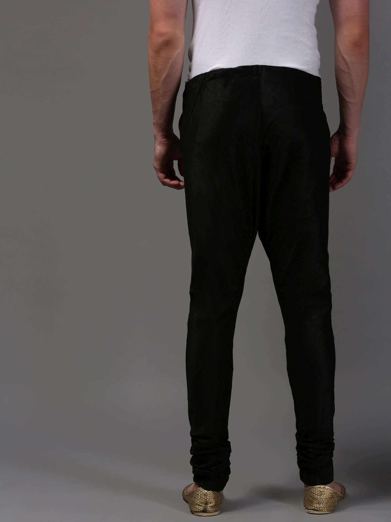 Sanwara Black Regular Fit Churidars