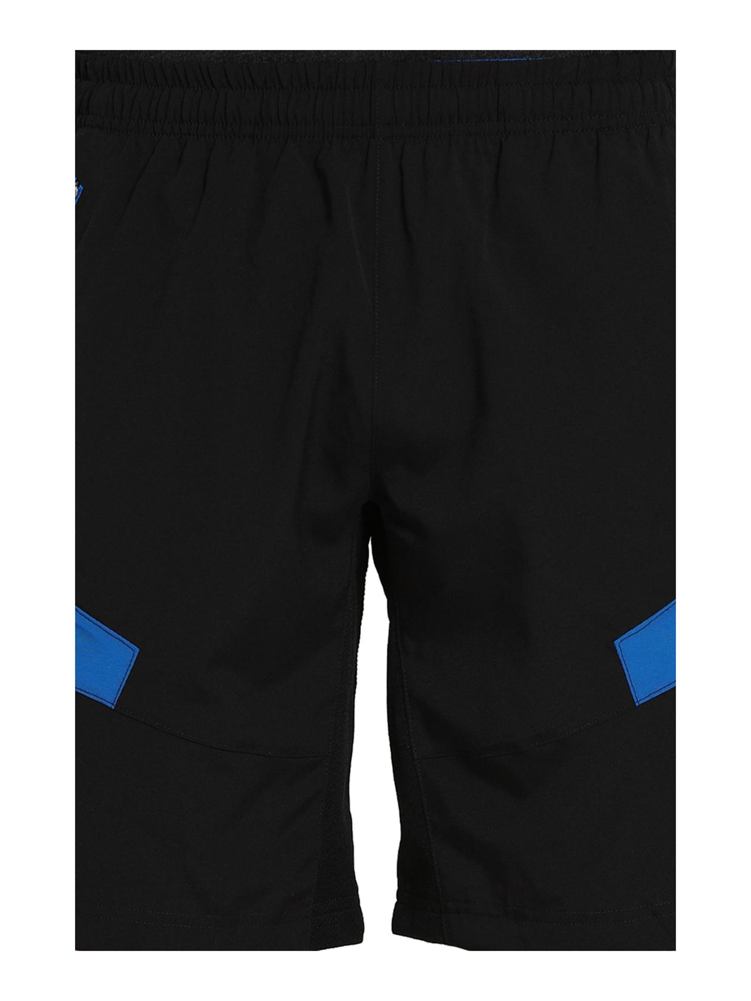 Van Heusen Performance Regular Fit Swift Dry Mesh Panel Solid Shorts - Black