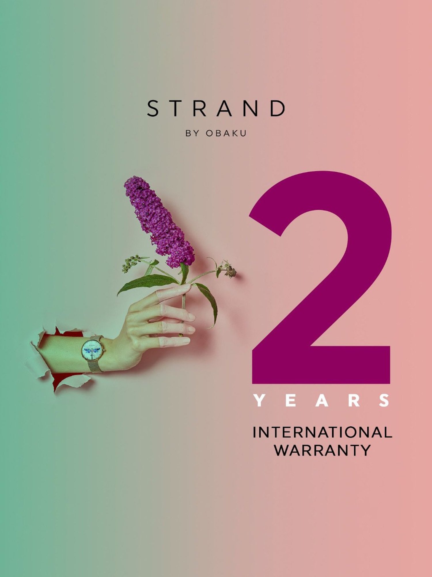 STRAND by Obaku S745LMCBSC Bay Ore Multifunction Watch for Women