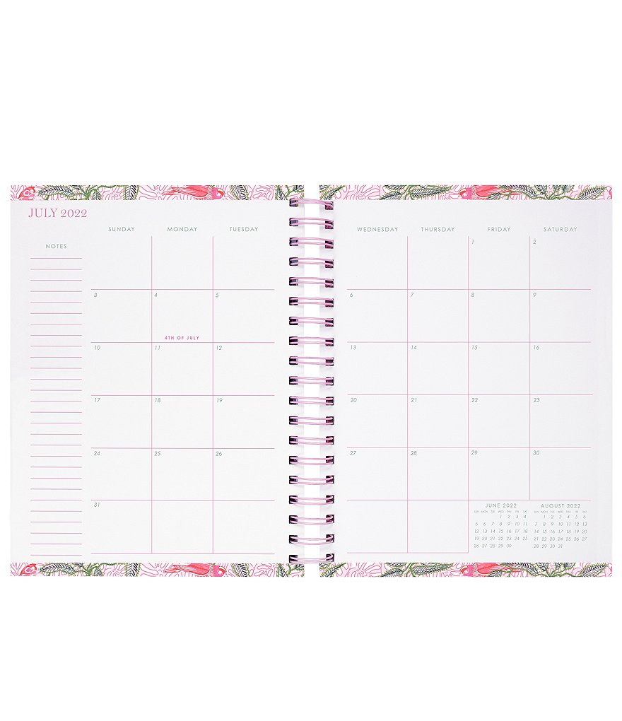Lilly Pulitzer Cabana Cocktail 17 Month Large Agenda