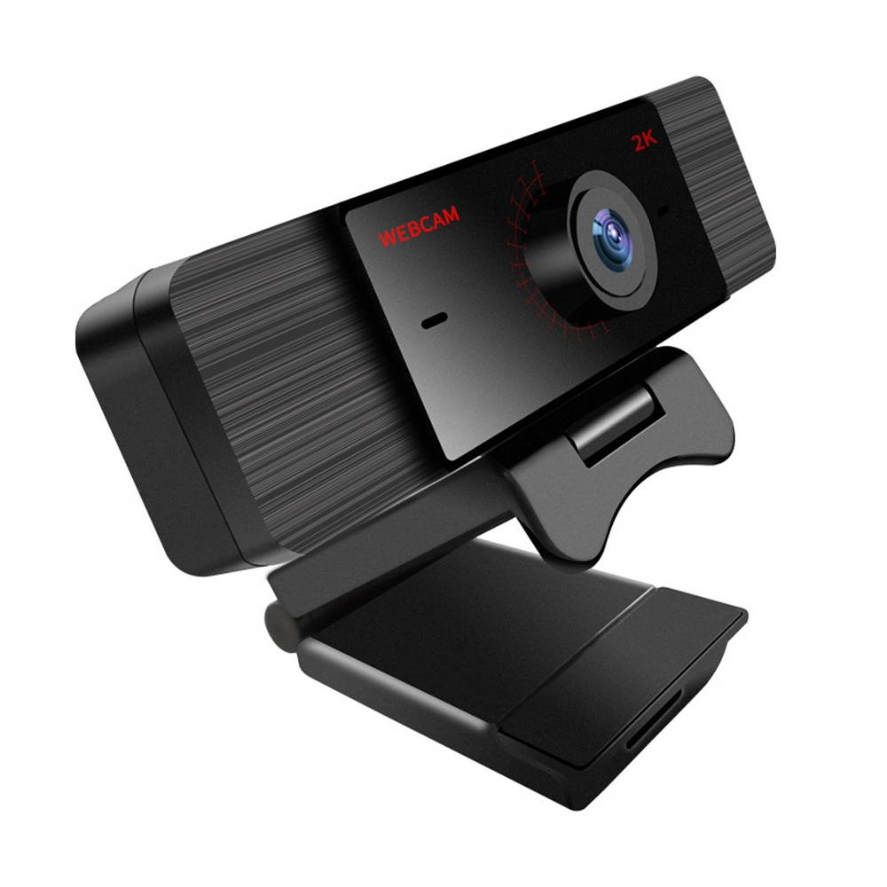 2K High Definition Live Streaming USB Web Camera Manual Focuse Webcam with Microphone