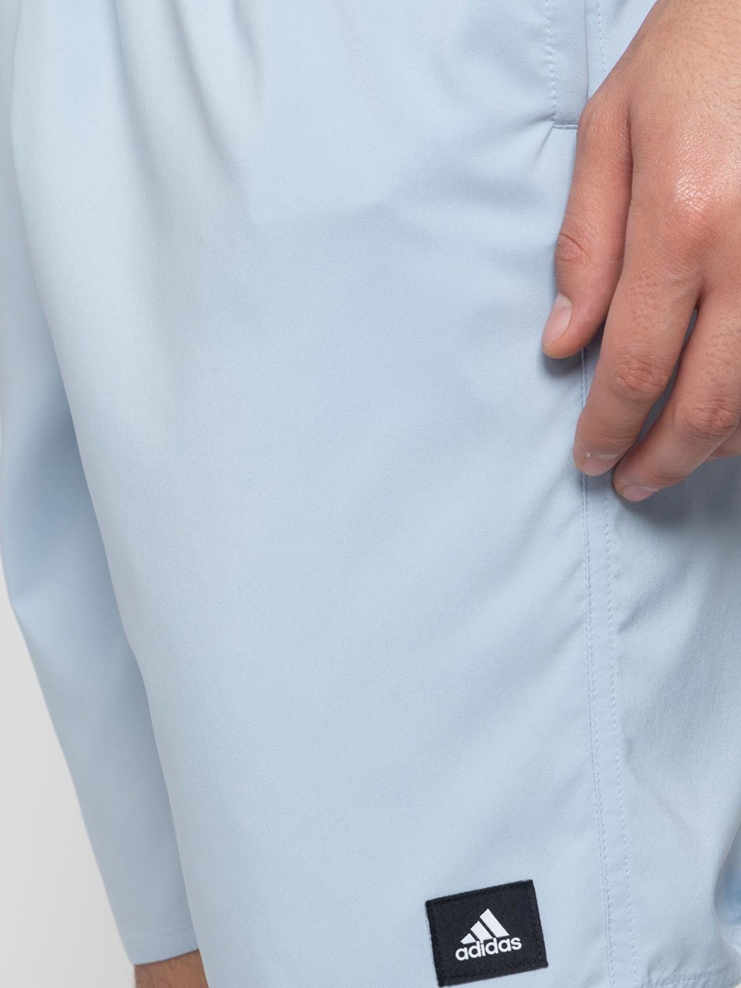 adidas CLX Classics Light Blue Regular Fit Swim Shorts