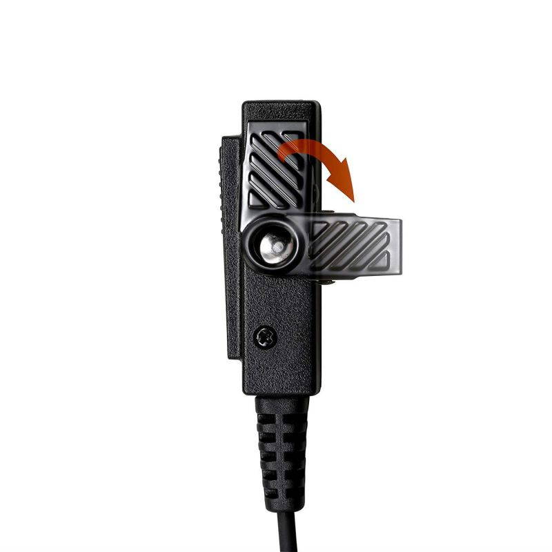 BOMMEOW BCT22-M12 2-Wire Clear Coil Surveillance Kit for Motorola SL1K SL1M SL7550 SL300 SL500