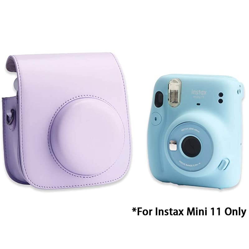 Instant Camera Case for Fujifilm Instax Mini 11 Instant Camera (Lilac Purple A)