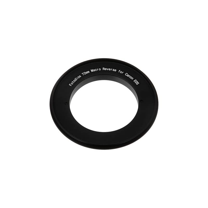 72mm Macro Reverse Mount Adapter for Canon EOS 1D 1DS Mark II III IV 1DC 1DX D30 D60 10D 20D 20DA 30D 40D 50D 60D 60DA 5D Mark II Mark III 7D Rebel XT XTi XSi T1 T1i T2i T3 T3i T4 T4i C300 C500