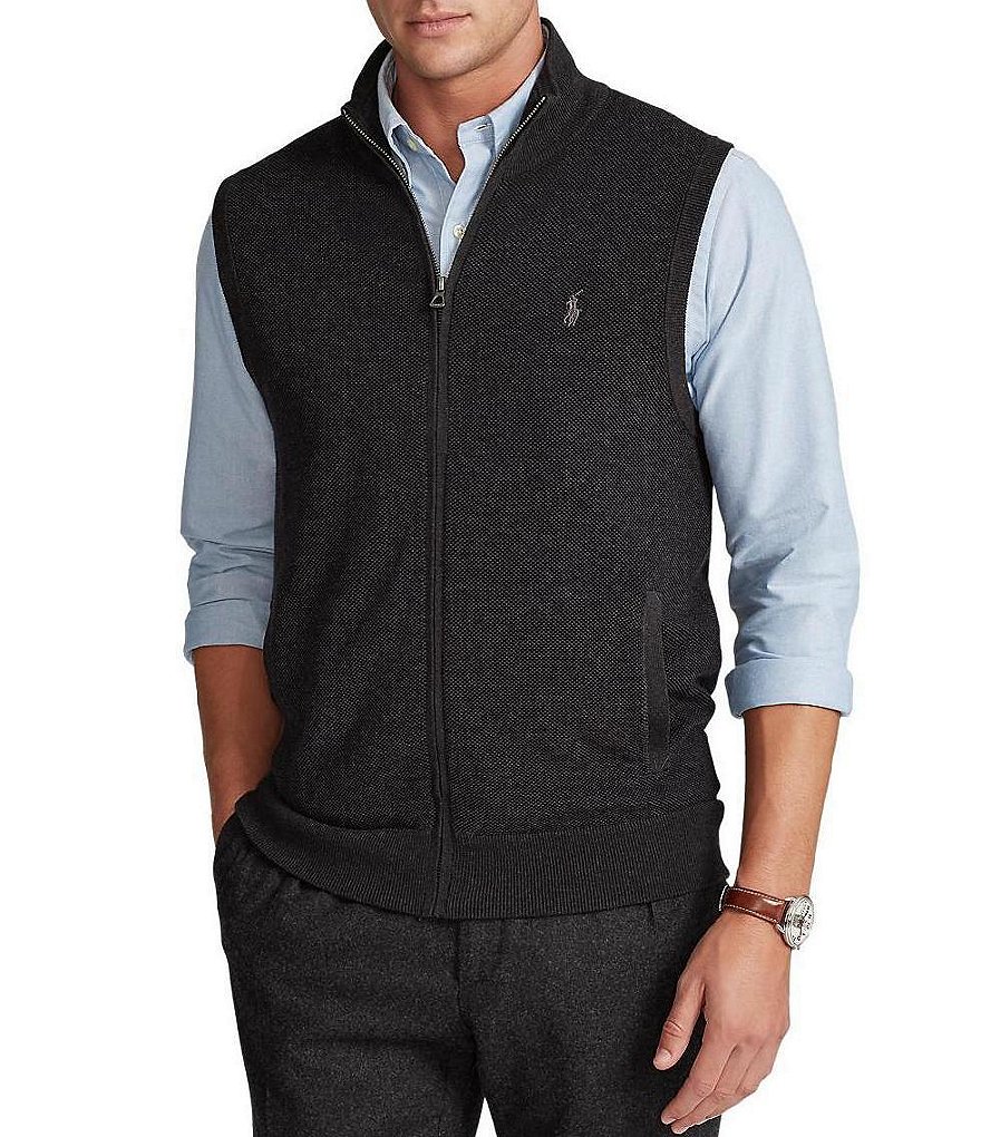 Polo Ralph Lauren Full-Zip Sweater Vest