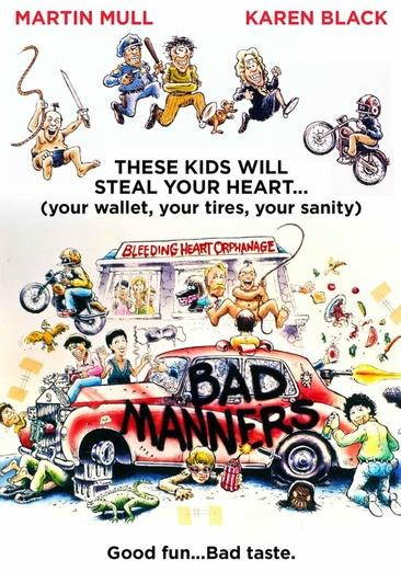 KINO INTERNATIONAL BAD MANNERS-AKA GROWING PAINS (DVD/1984/WS 1.78) DK24516D