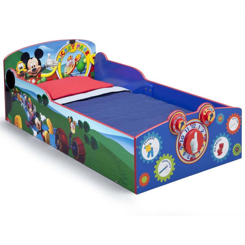 Toddler Mickey Mouse Disney Interactive Wood Bed - Delta Children
