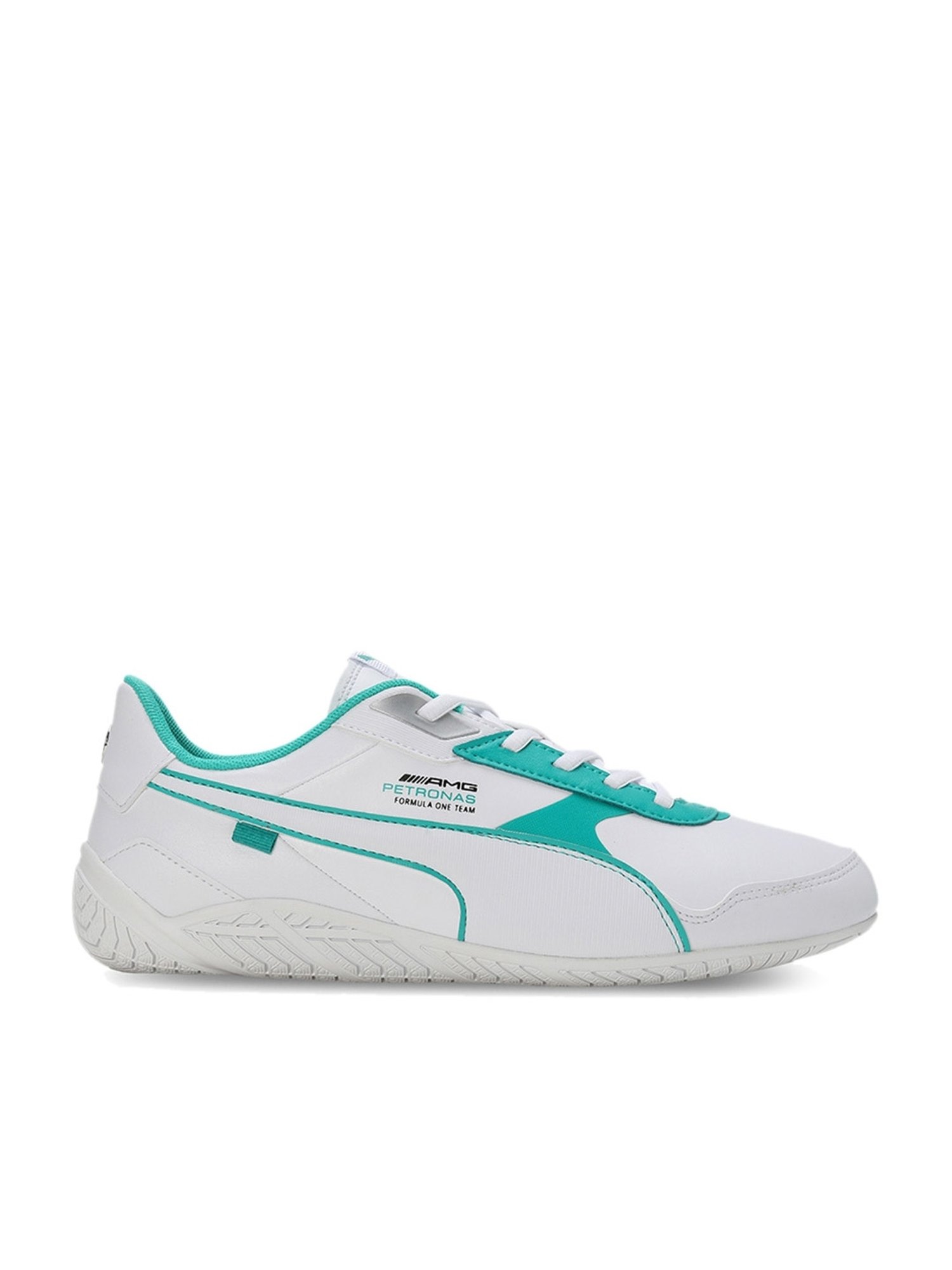 Puma Men's Mercedes AMG Petronas RDG Cat 2.0 White Casual Sneakers