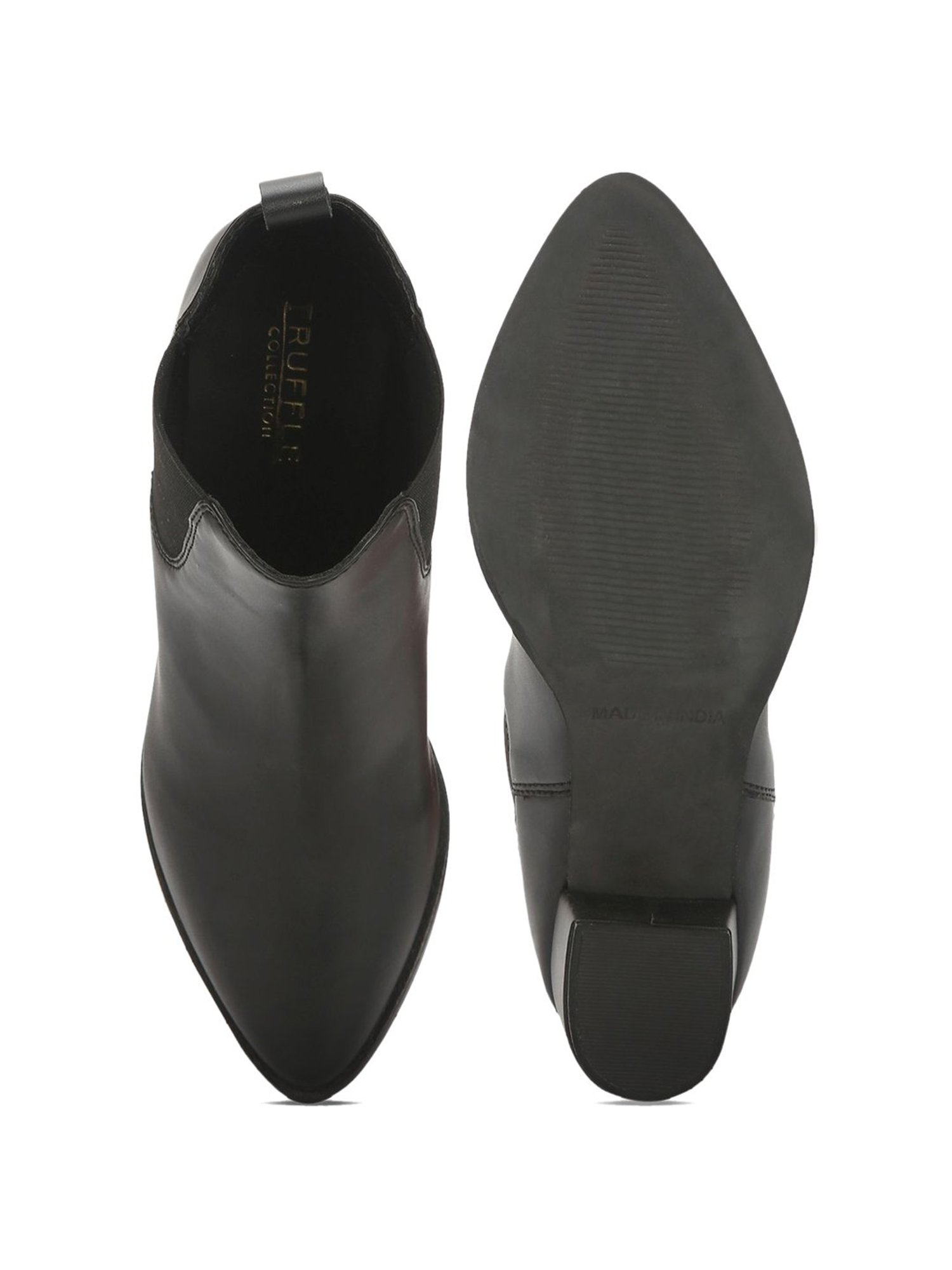 Truffle Collection Women's Black Casual Booties