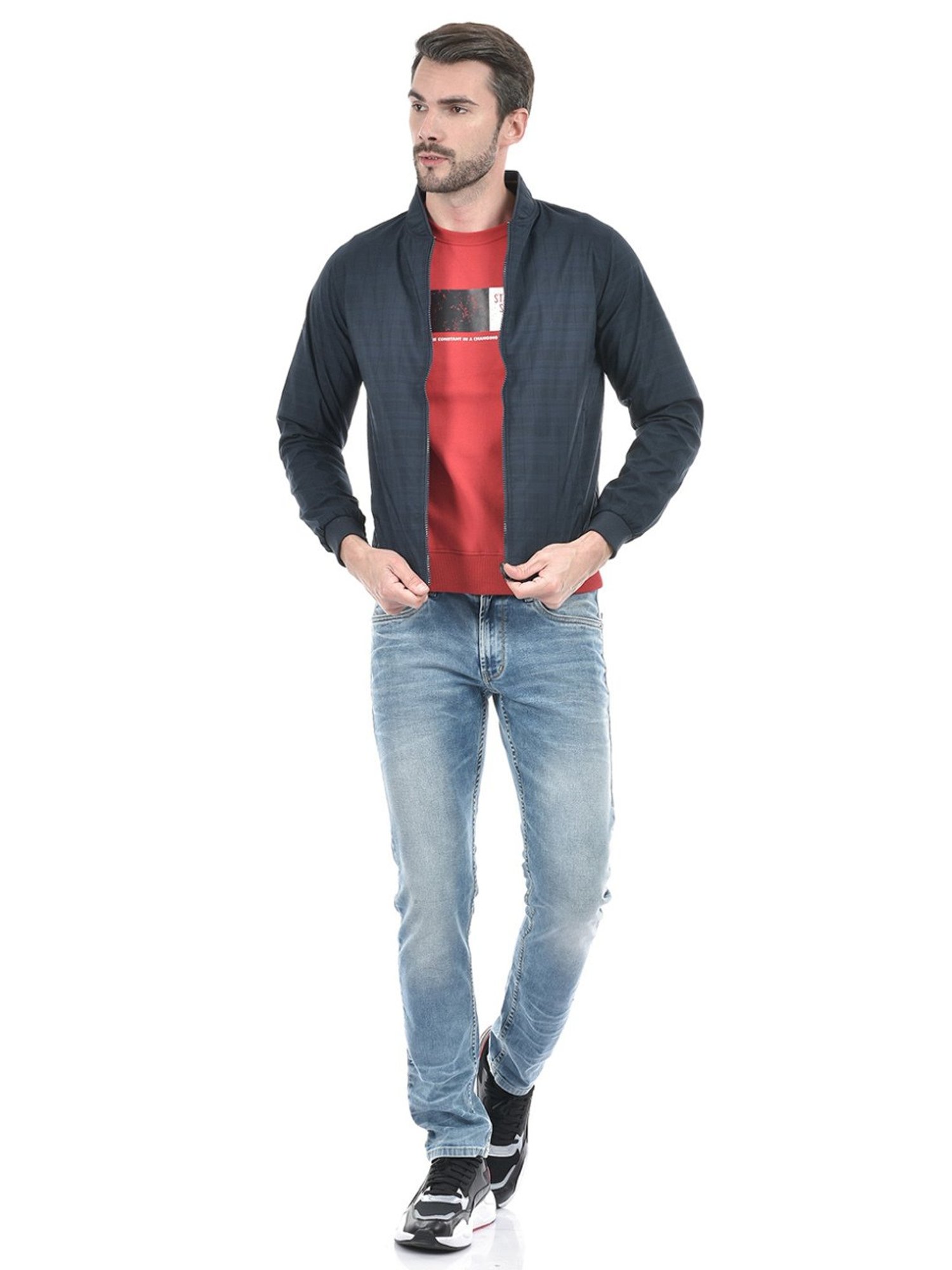 Lawman Multicolored Cotton Regular Fit Checks Reversible Jackets