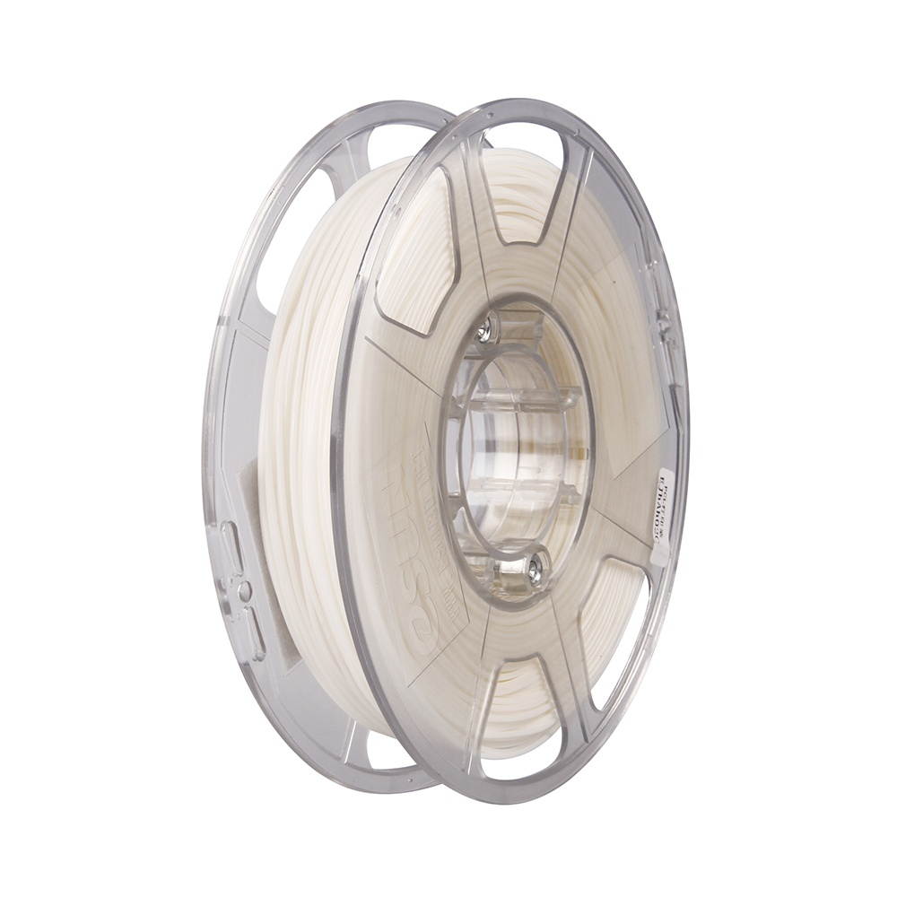 eSUN eLastic TPE 85A 1.75mm Flexible 3D Printer Filament Natural White Material Refills 1kg (2.2lbs) Spool Consumables