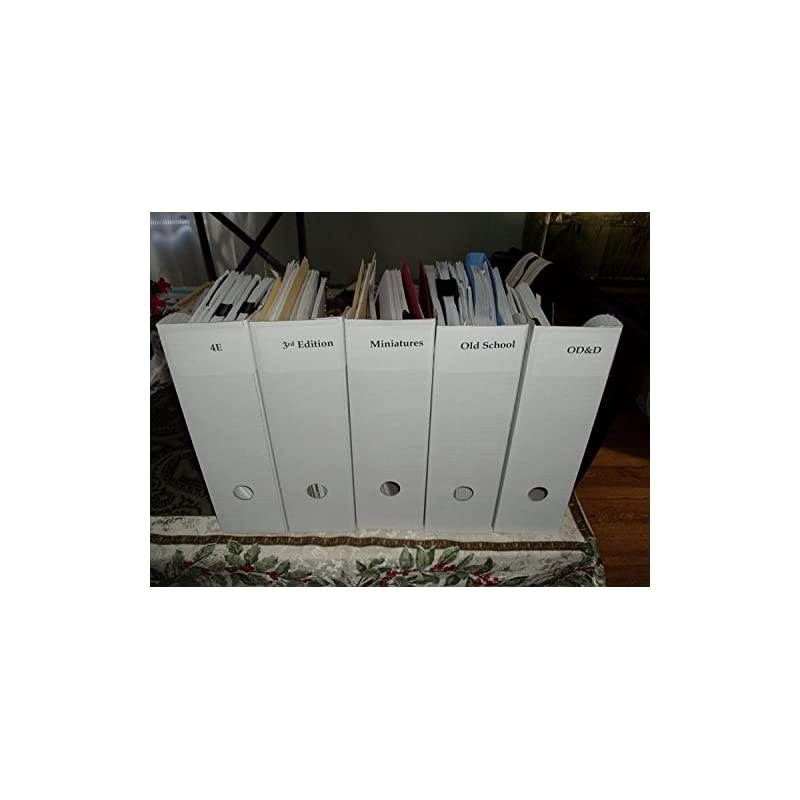 30 White Magazine File Holders Storage Boxes 12 1/4"H x 3 1/2"W x 9 3/4"D