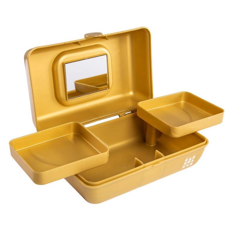 Retro Caboodles Pretty in Petite- Gold Shimmer